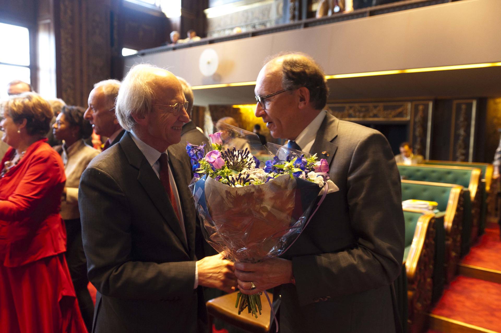 Felicitaties bij verkiezing 2e Ondervoorzitter de heer Franken