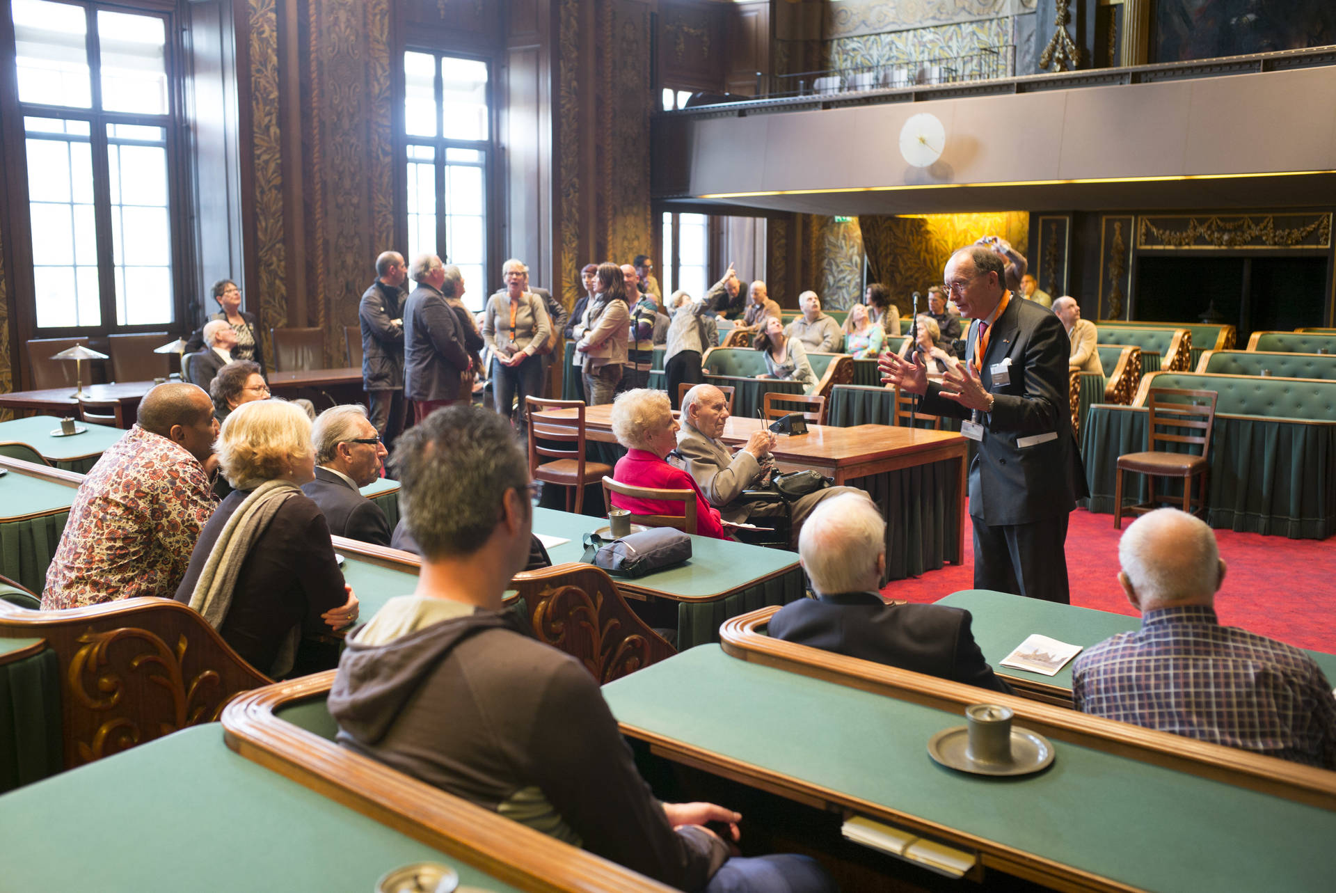 Rondleiding door het gebouw van de Eerste Kamer