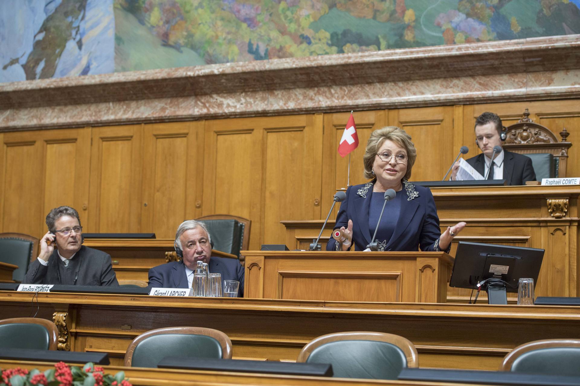 Valentina Matvienko, voorzitter van de Federatieraad van Rusland