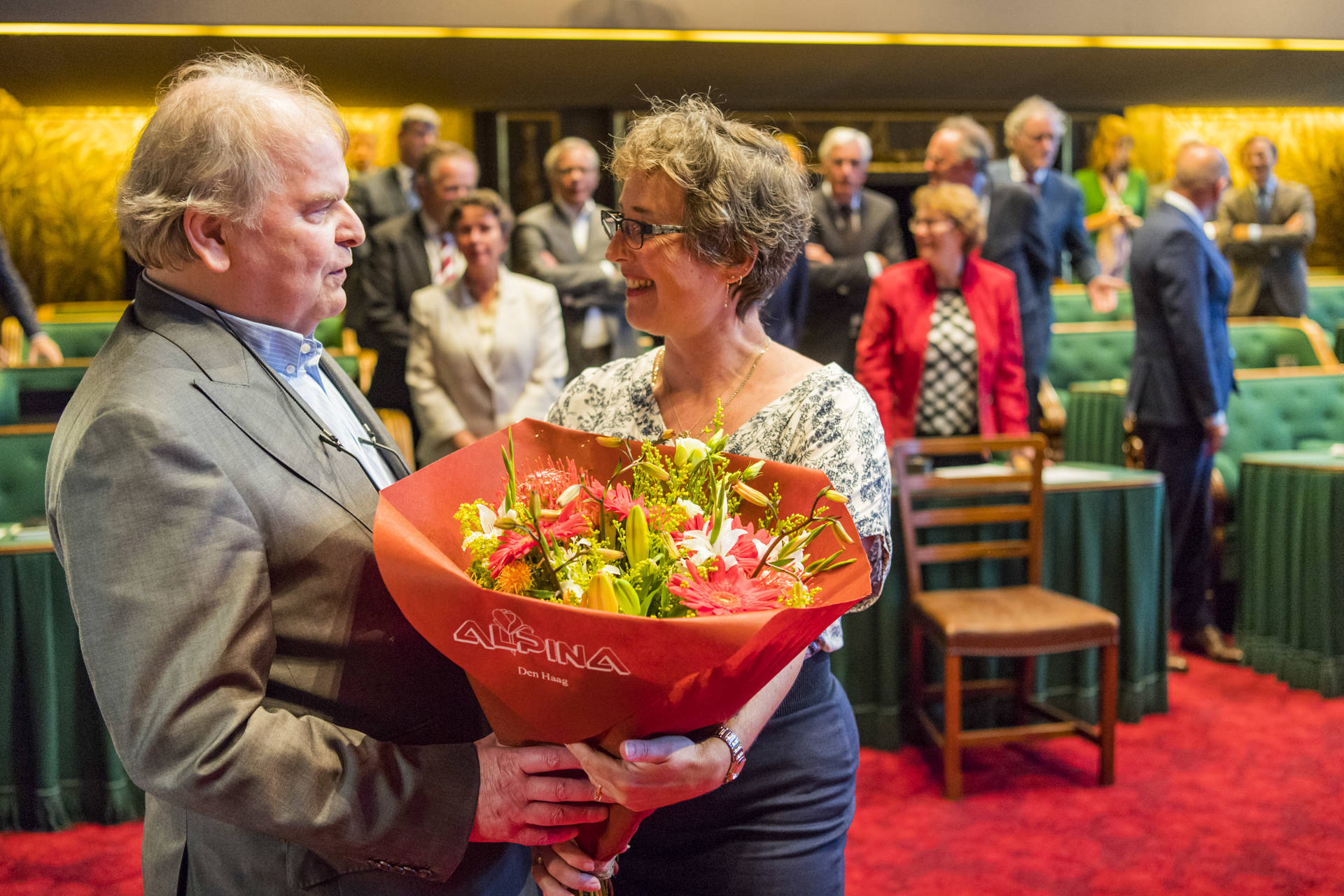 Felicitaties van senator Meijer