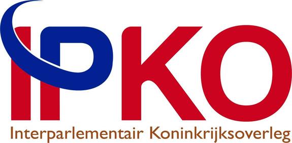 Logo Interparlementair Koninkrijksoverleg (IPKO)