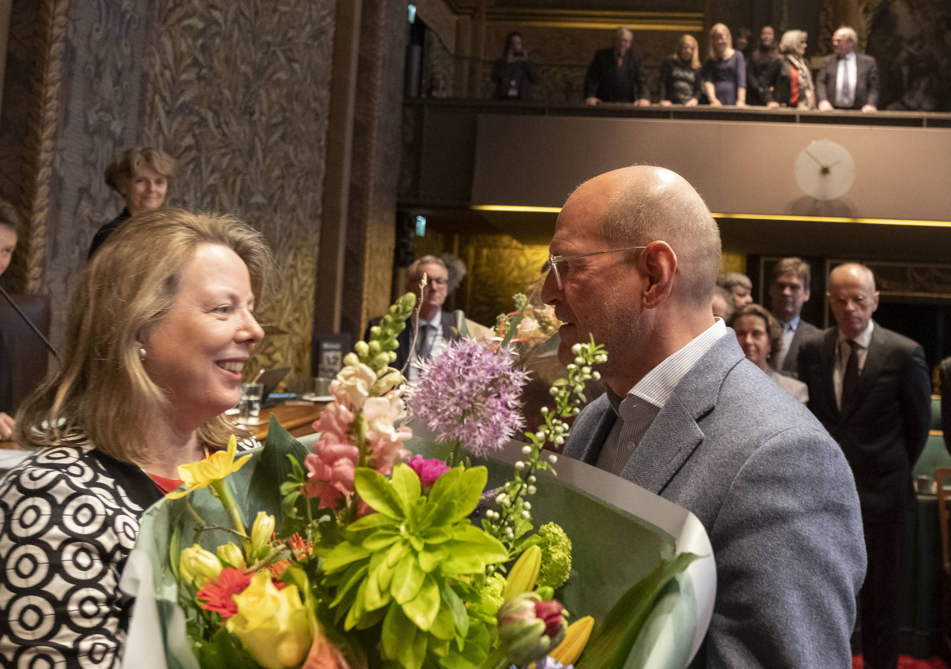 Felicitaties van fractievoorzitter Engels (D66)