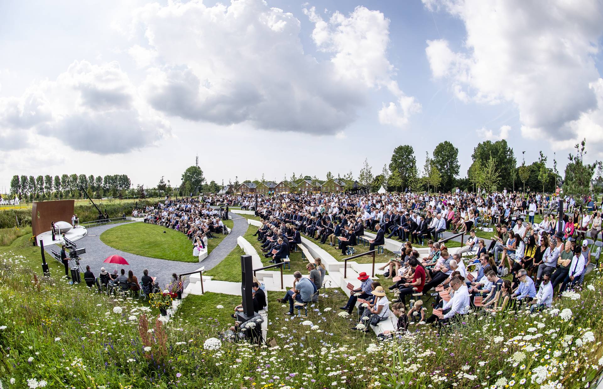 Herdenking neerhalen vlucht MH17 17 juli 2019