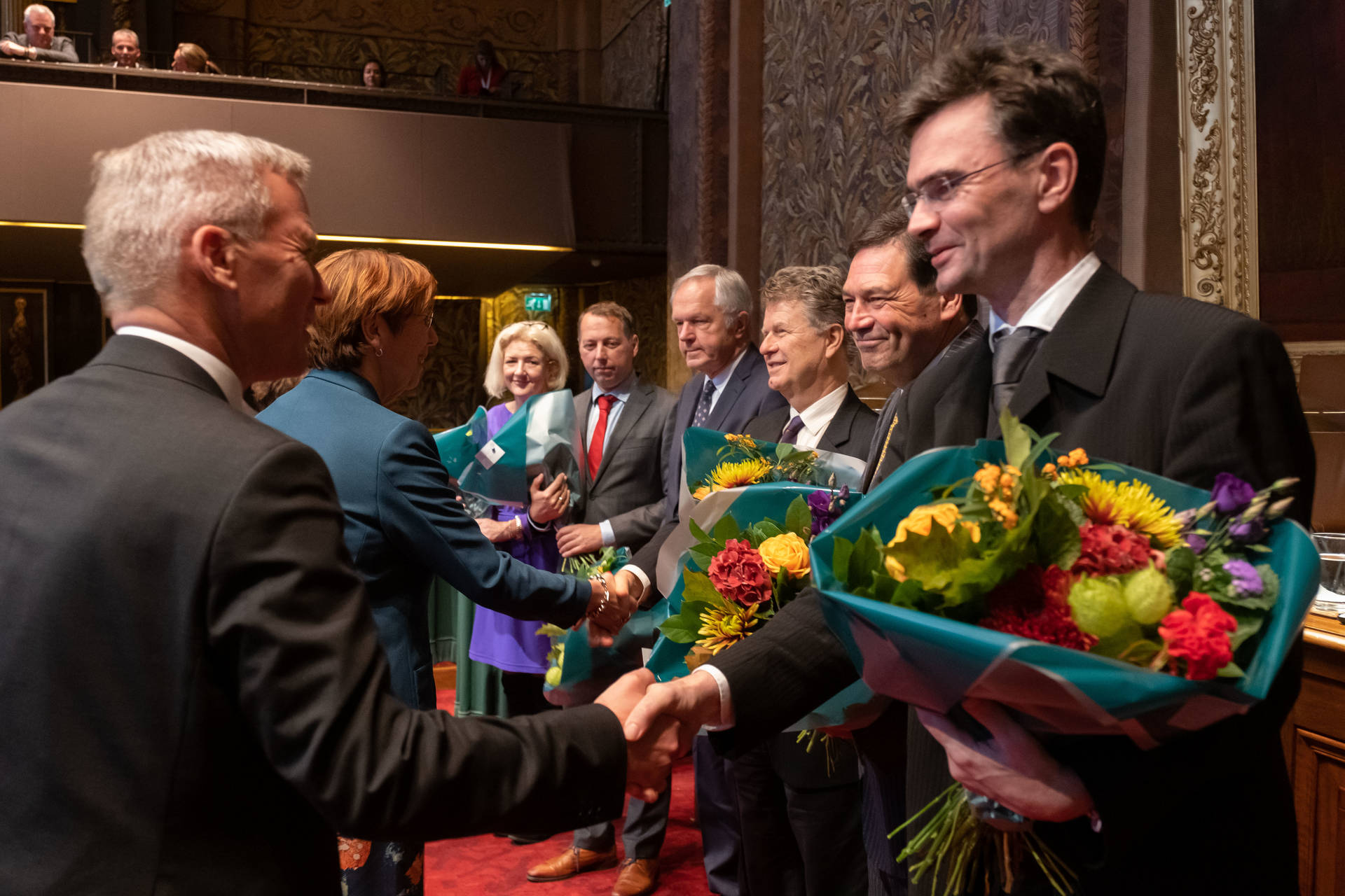 De zes senatoren die hun maidenspeech hielden