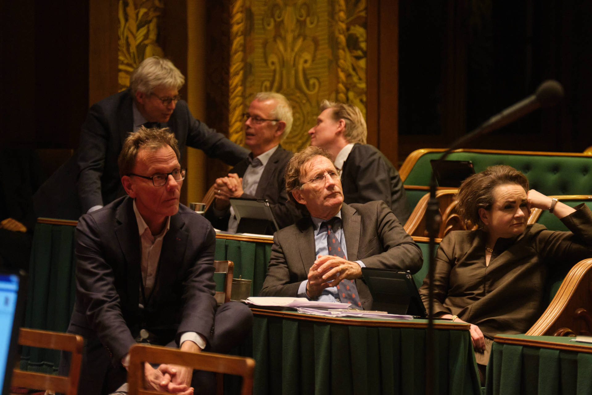 De Kamer tijdens het debat in eerste en tweede termijn op 10 december