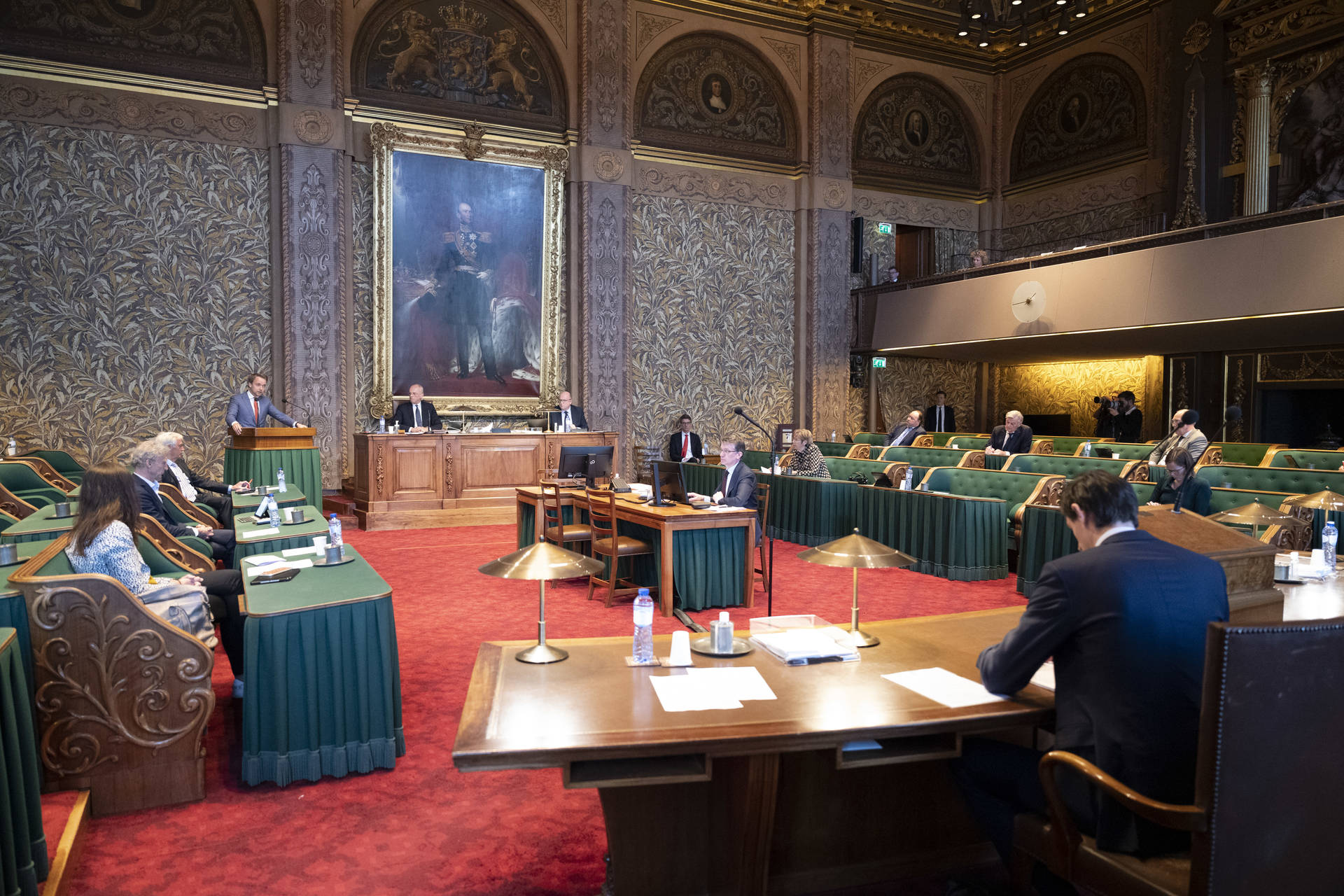 De Eerste Kamer bijeen op 7 april 2020