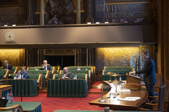 Eerste Kamer steunt Tijdelijke wet Covid-19 Justitie