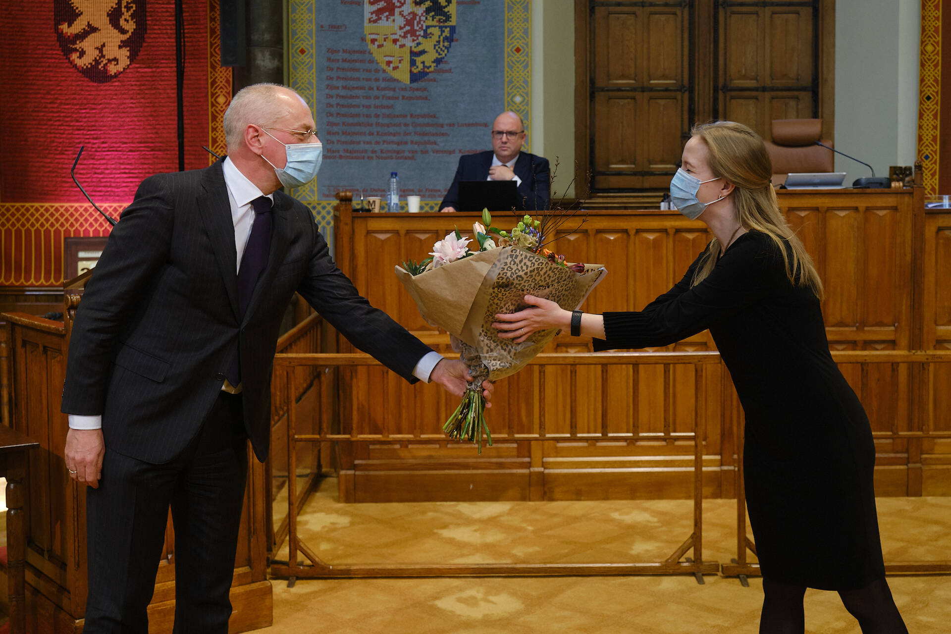 Bloemen voor Nicki Pouw-Verweij (Fractie-Nanninga)