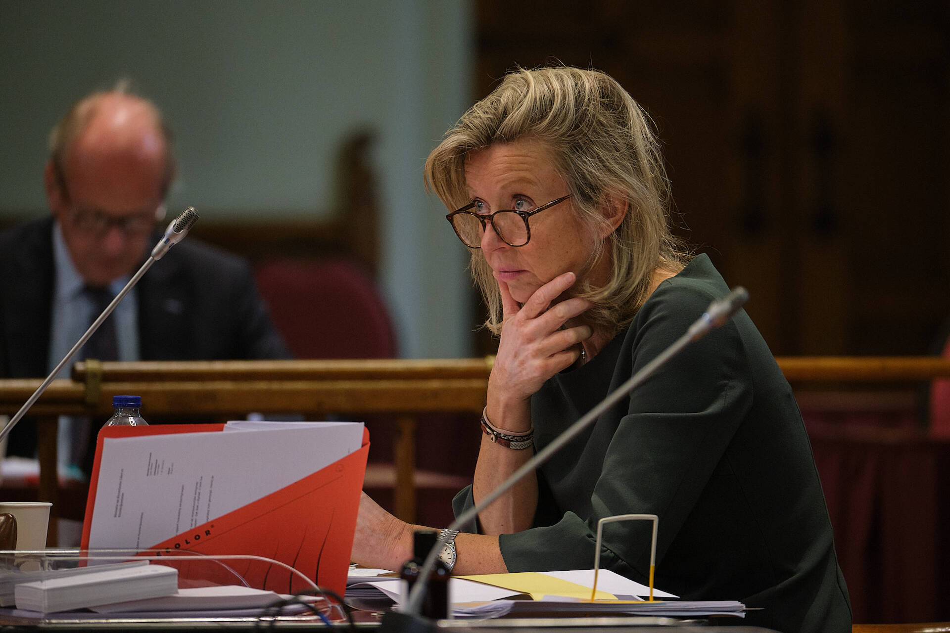 Minister Ollongren tijdens het debat op 6 juli 2021