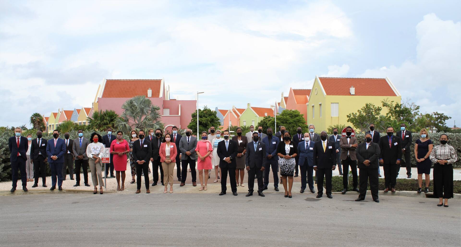 Groepsfoto IPKO 2021 op Bonaire