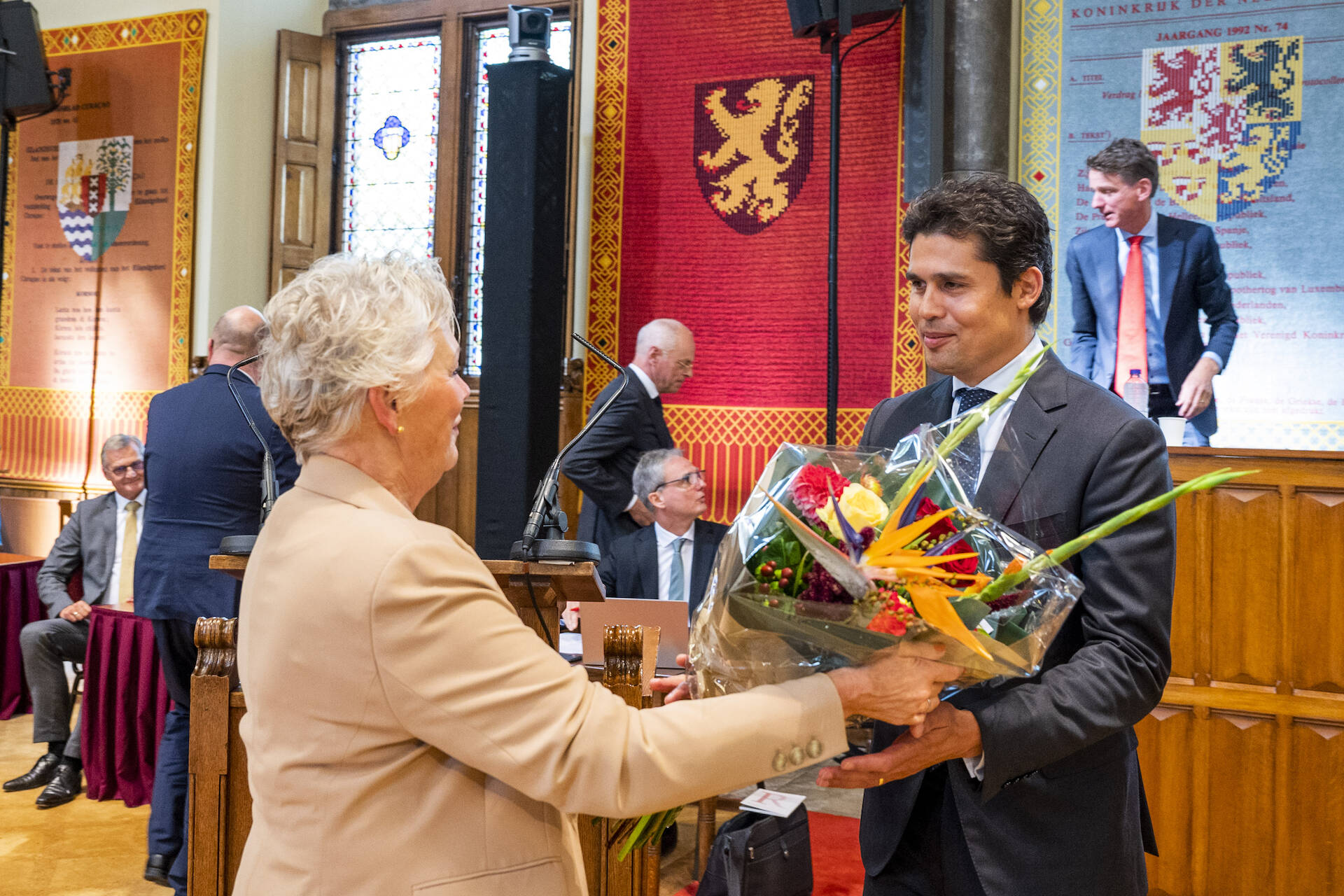 Felicitaties van CDA-senator Prins