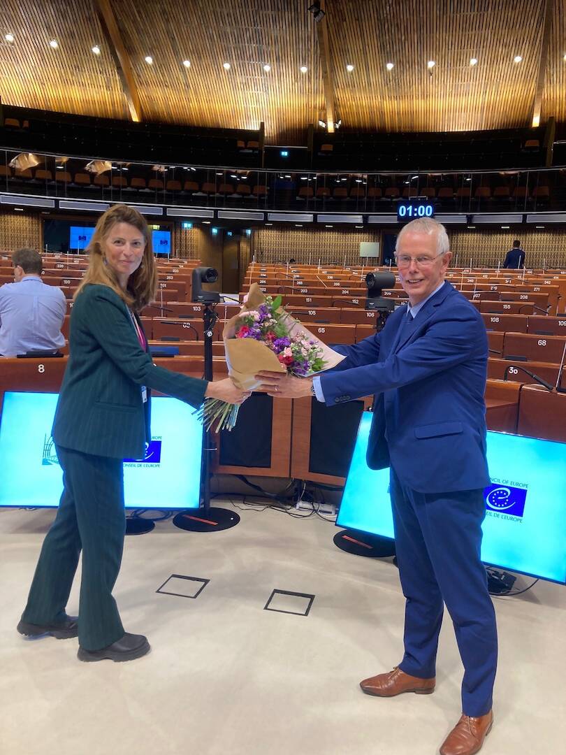 Bloemen van Petra Stienen voor Tiny Kox