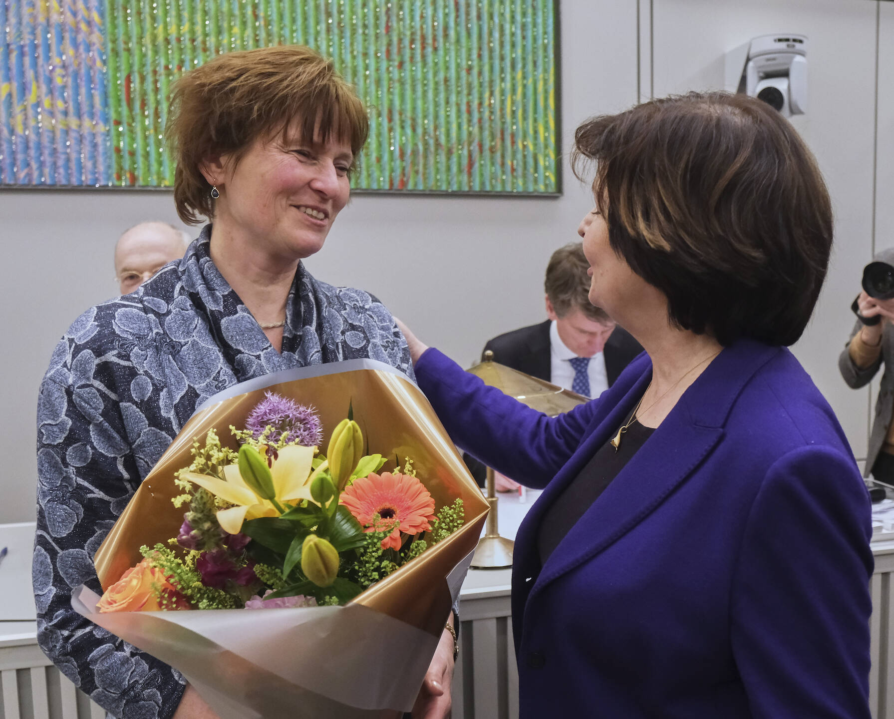 Felicitaties van Tineke Huizinga-Heringa, fractievoorzitter van de ChristenUnie