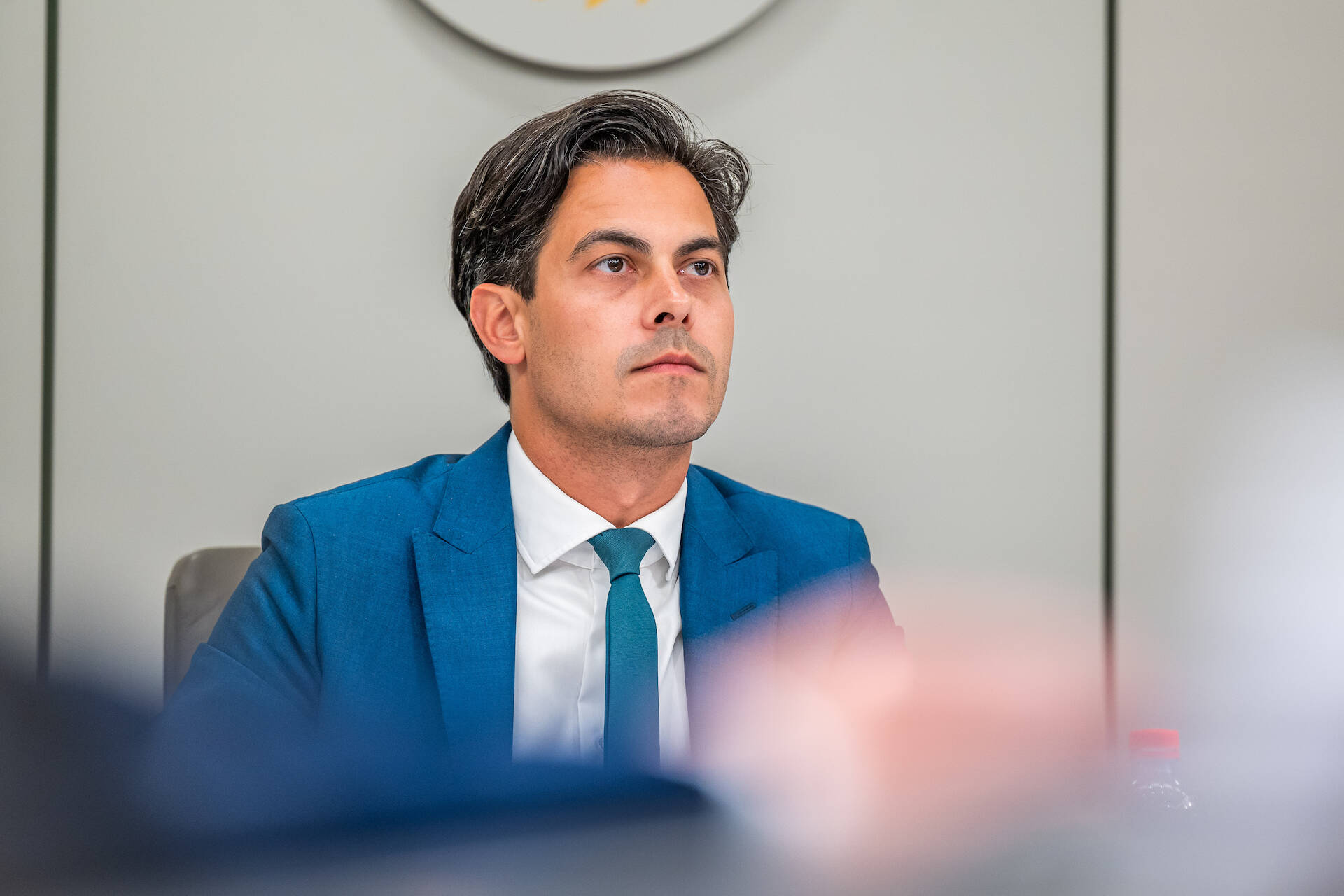 Minister Jetten tijdens het debat op 27 juni 2023