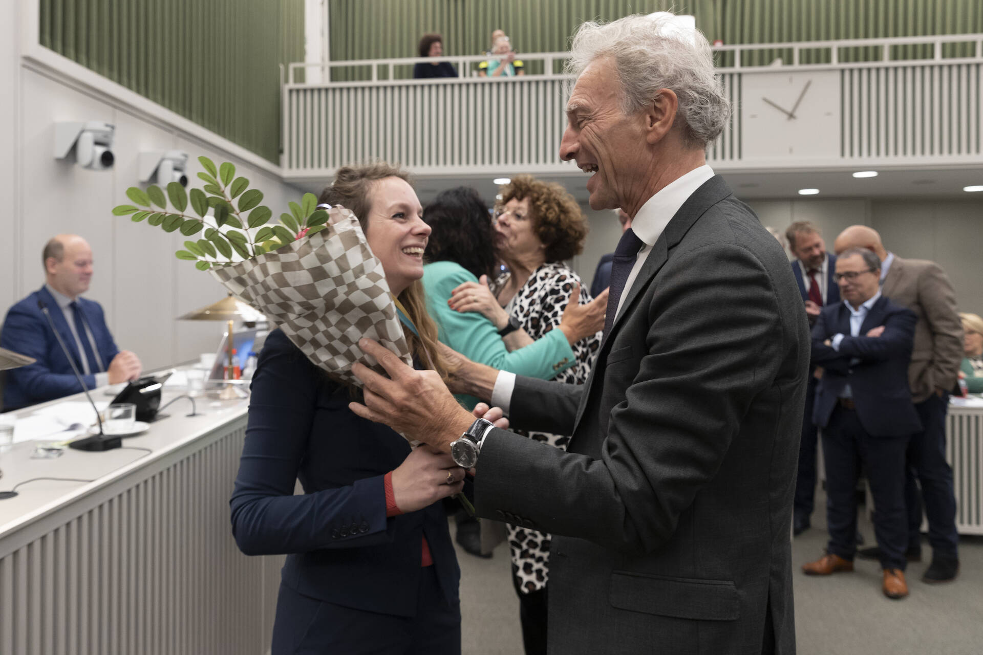 Felicitatie voor de maidenspeech