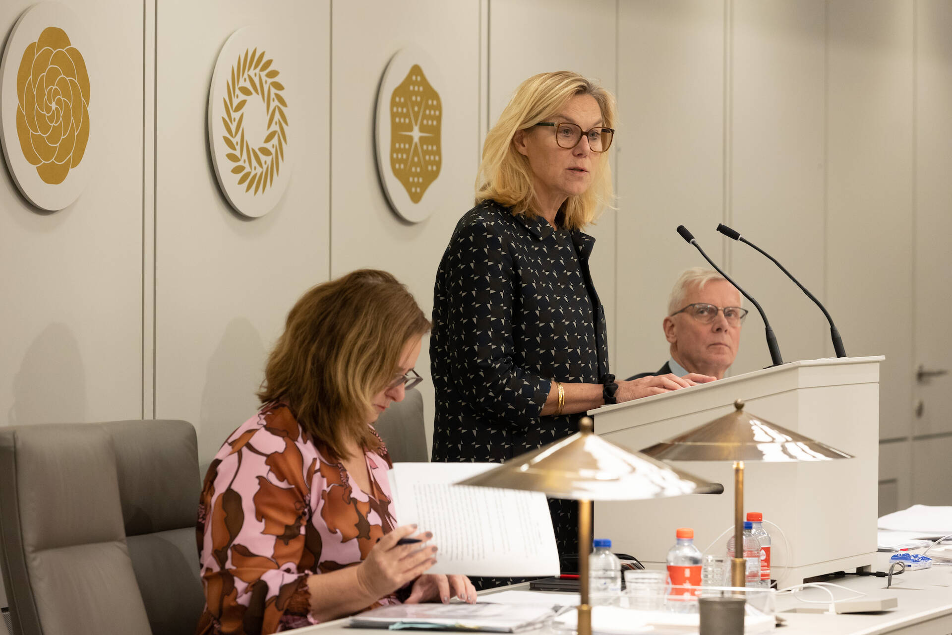 Minister Kaag (Financiën) tijdens het debat op 31 oktober 2023