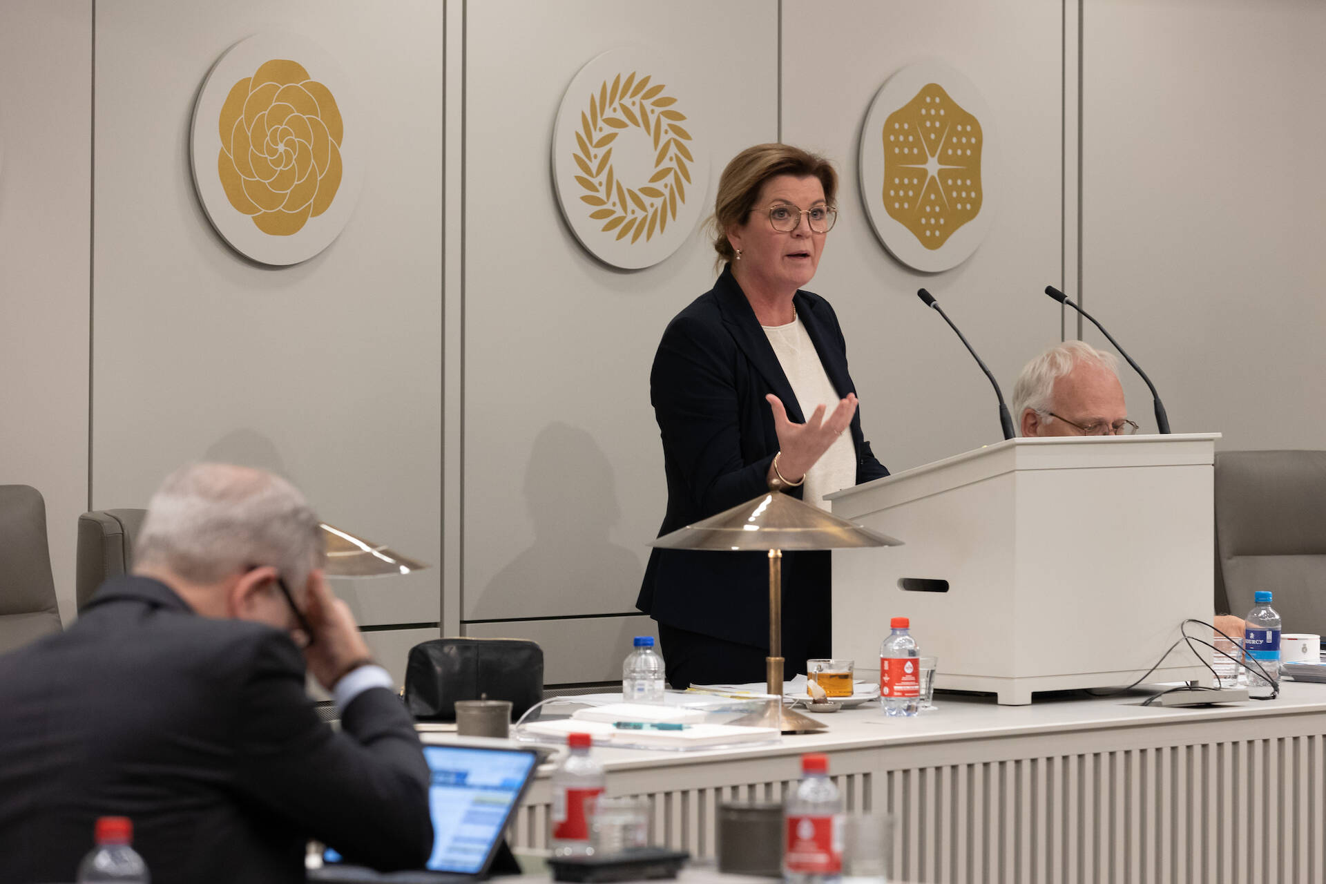 Minister Van der Wal (N&S) aan het woord