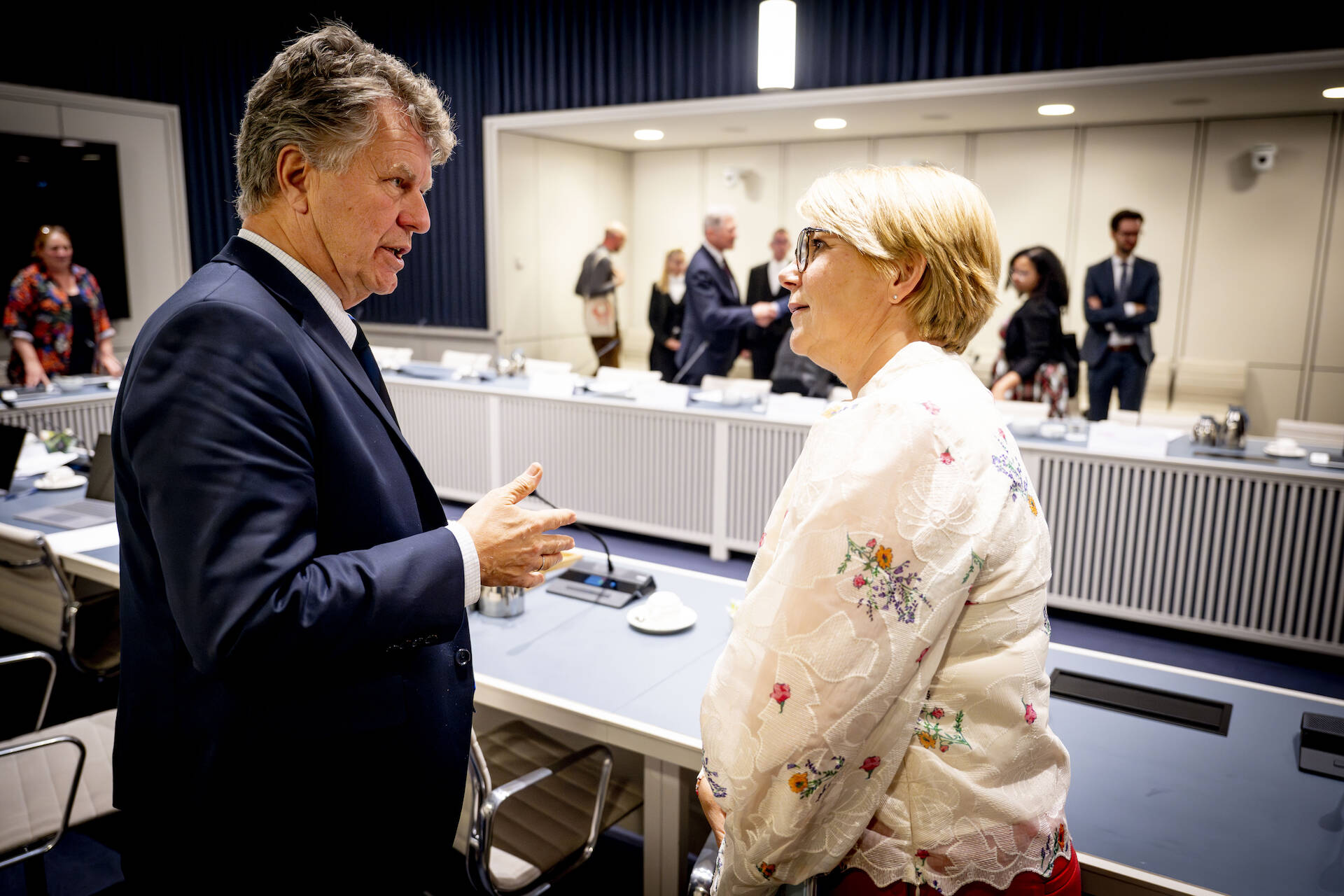 Senatoren Dittrich en Van Bijsterveld