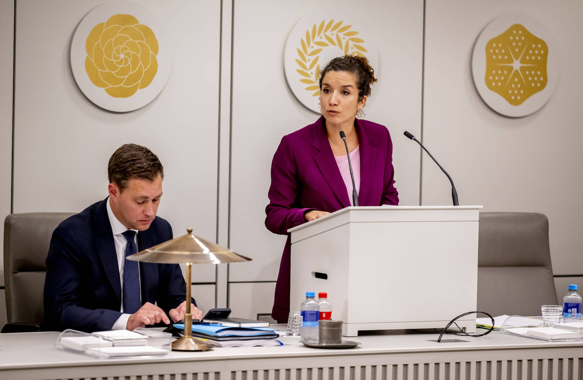 Staatssecretaris Achahbar van Toeslagen en Douane tijdens het debat op 9 juli 2024