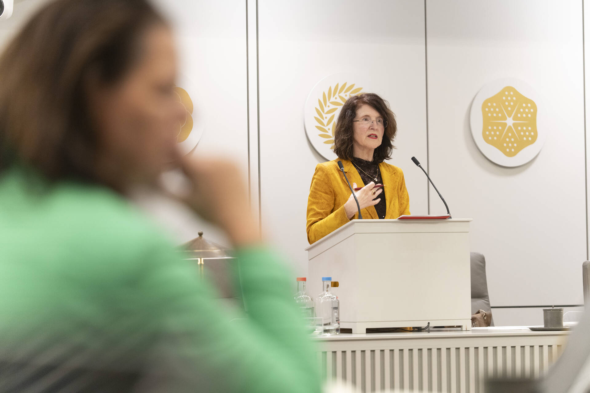 Staatssecretaris Bertram tijdens het debat op 24 maart 2026