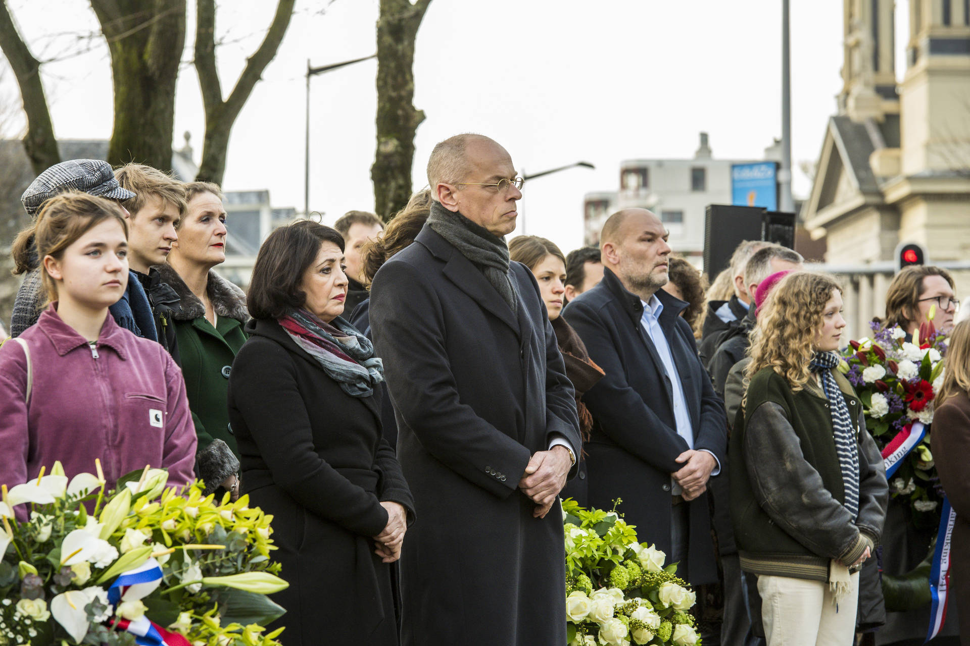 Kamervoorzitters bij herdenking Februaristaking