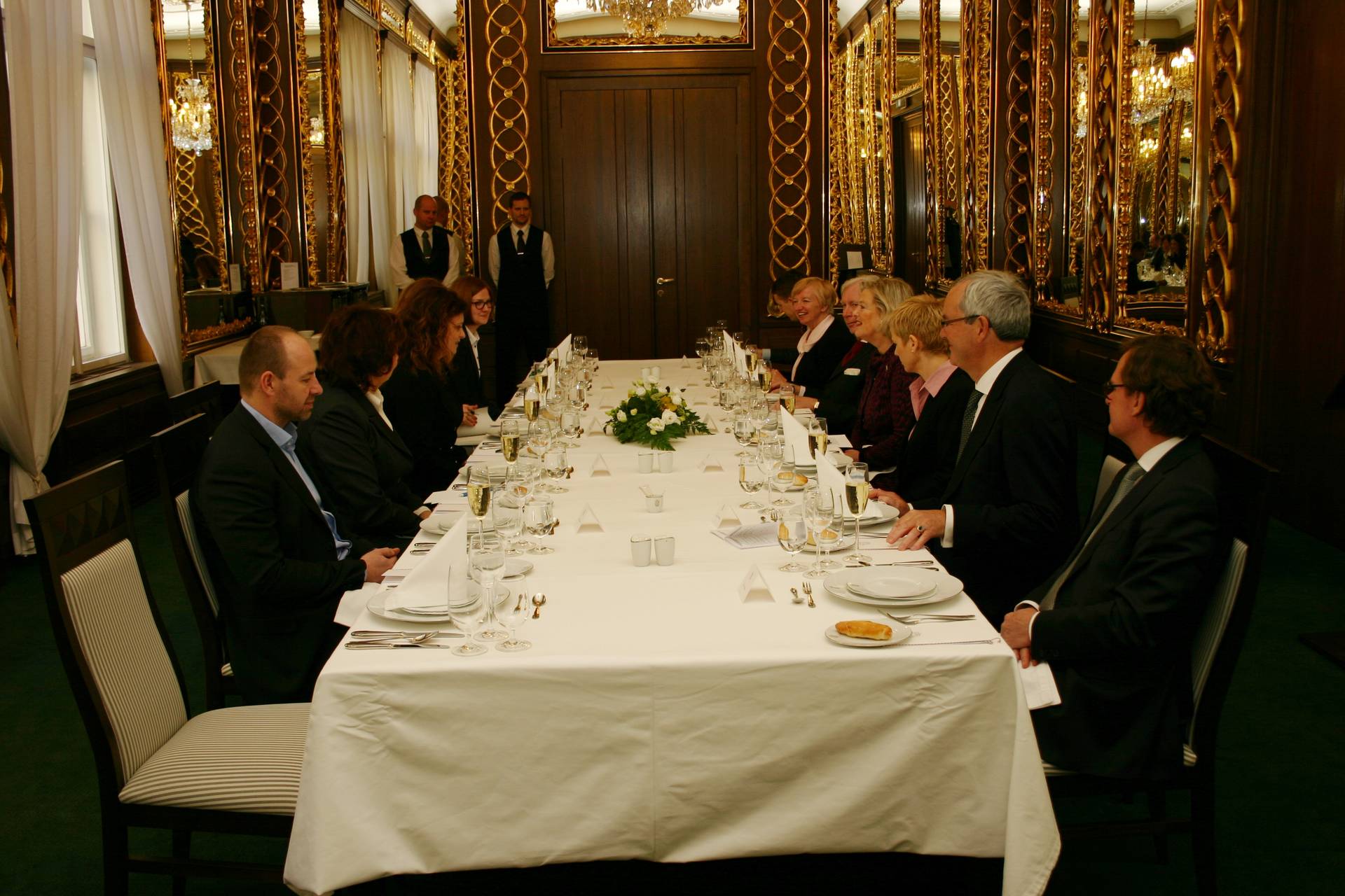 Lunch in het Huis van Afgevaardigden