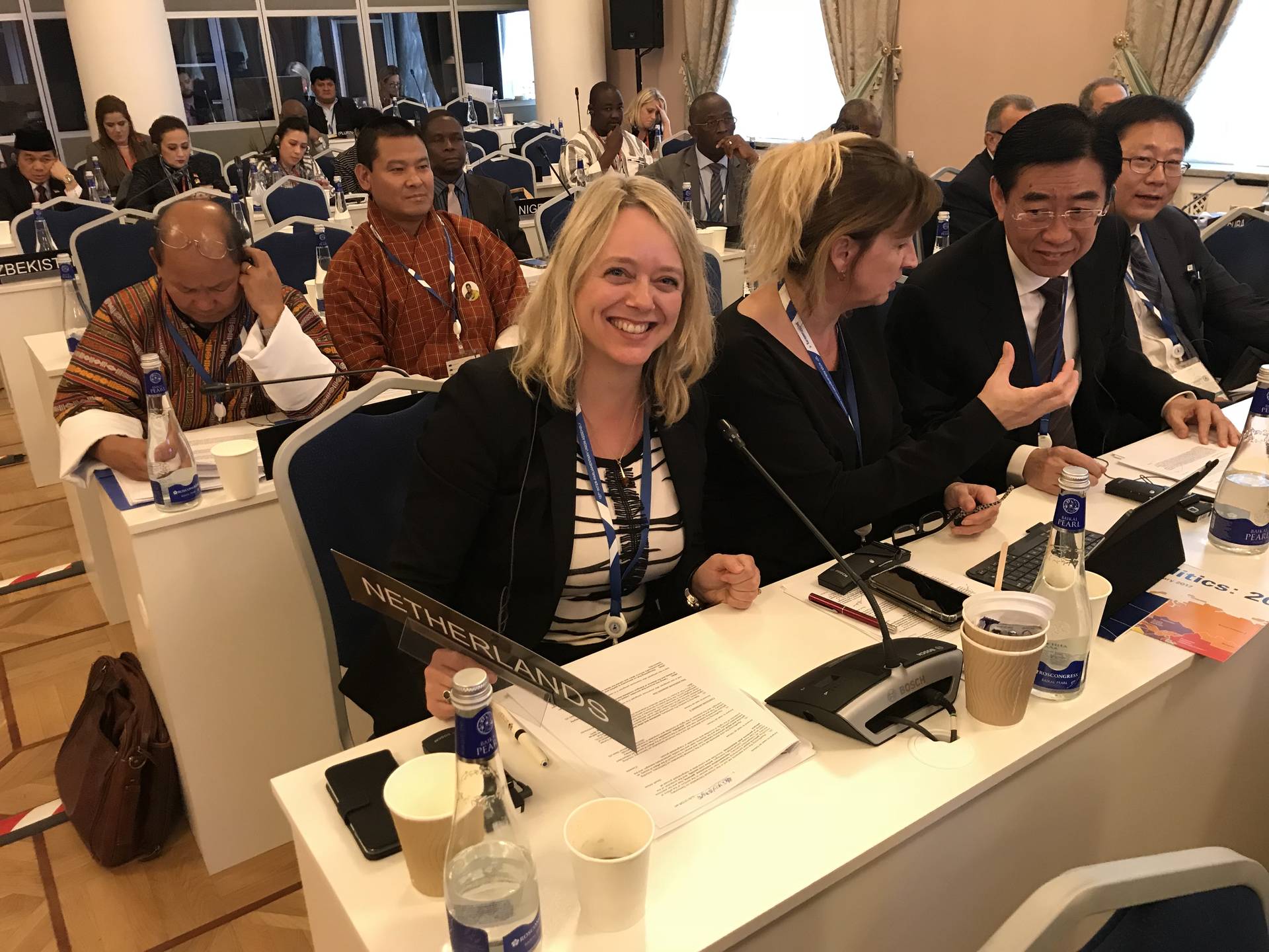 Voorzitter Eerste Kamer en delegatie op IPU-conferentie St. Petersburg