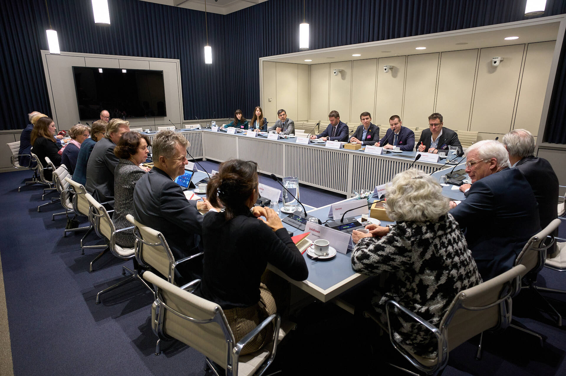 Delegatie Oekraïens parlement bezoekt Eerste Kamer