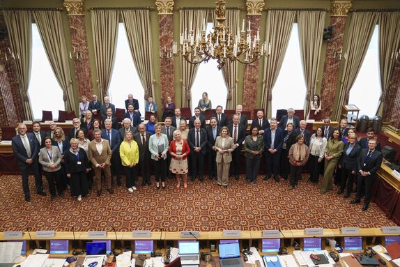 Kamerdelegatie bij plenaire zitting Beneluxparlement in Luxemburg