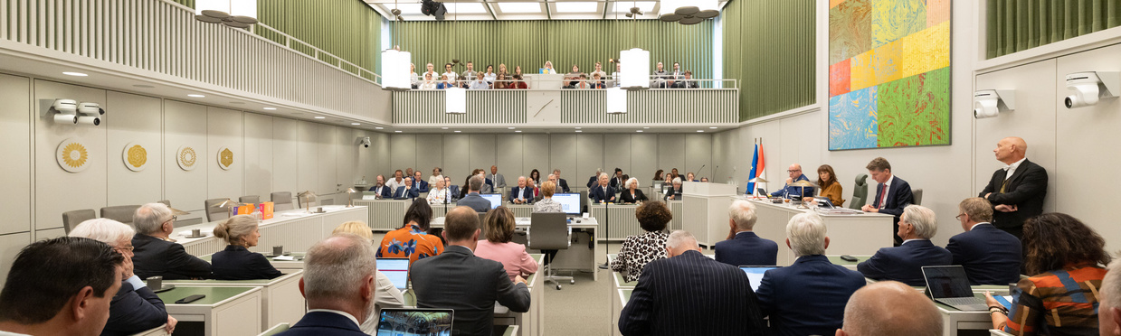 Plenaire zaal tijdelijke huisvesting